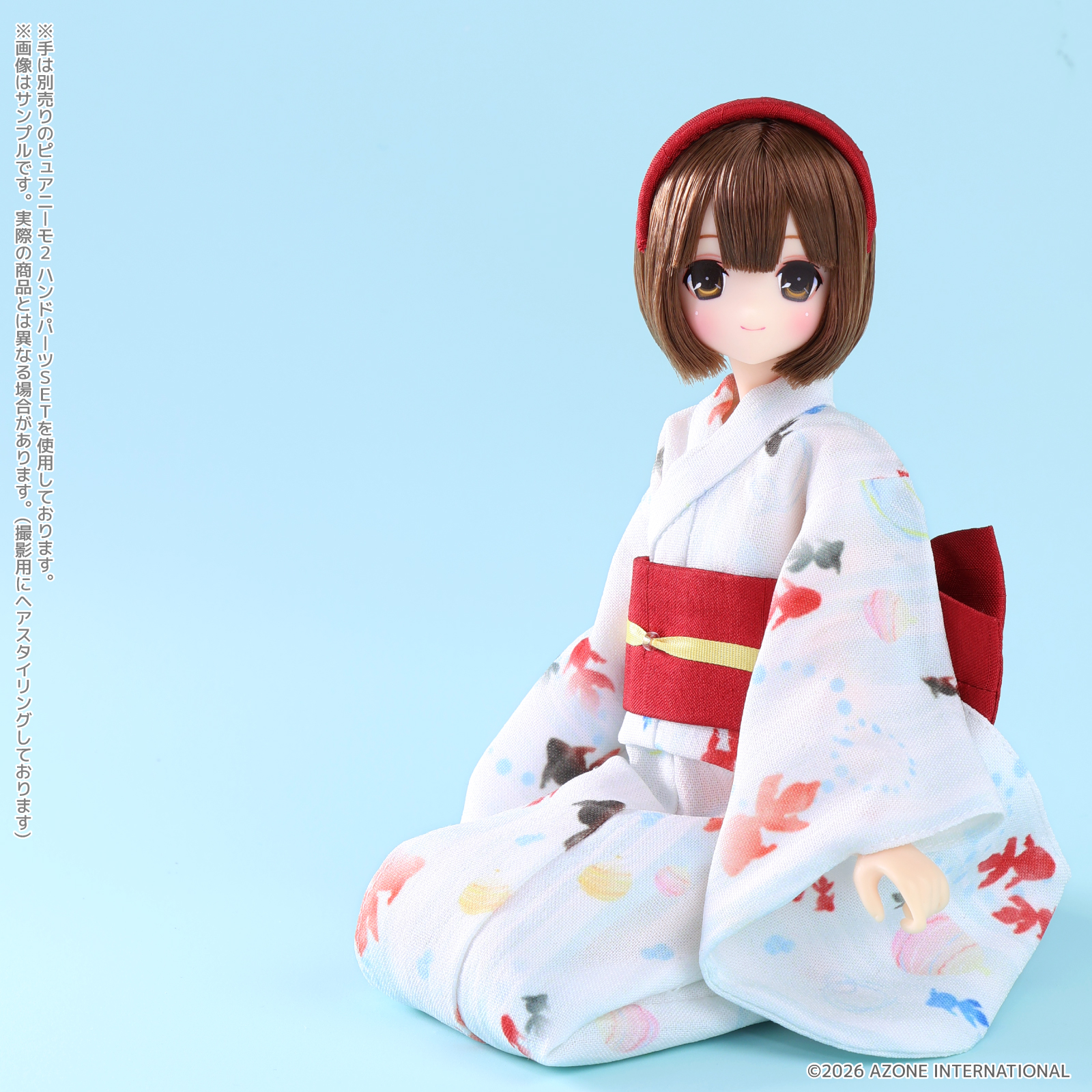 サアラズ ア・ラ・モード『MAYA(マヤ)/Sweet Days YUKATA Collection~ブラウンヘア~』1/6 完成品ドール-009