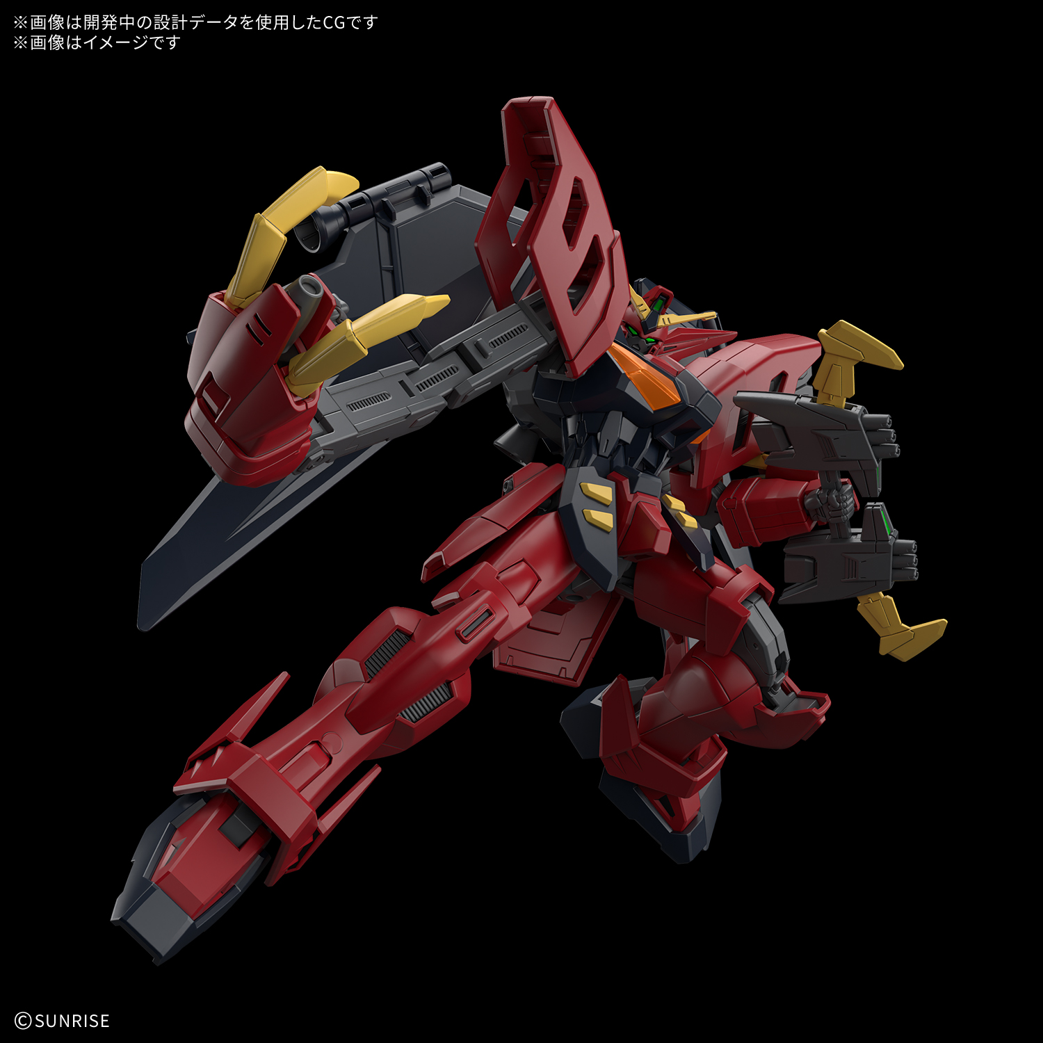 HG 1/144『ガンダムヴァサーゴ』機動新世紀ガンダムX プラモデル-003
