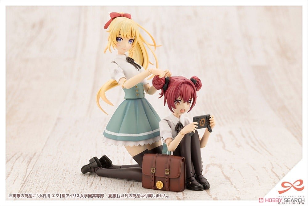 【再販】創彩少女庭園『小石川エマ【聖アイリス女学園高等部・夏服】』1/10 プラモデル-016
