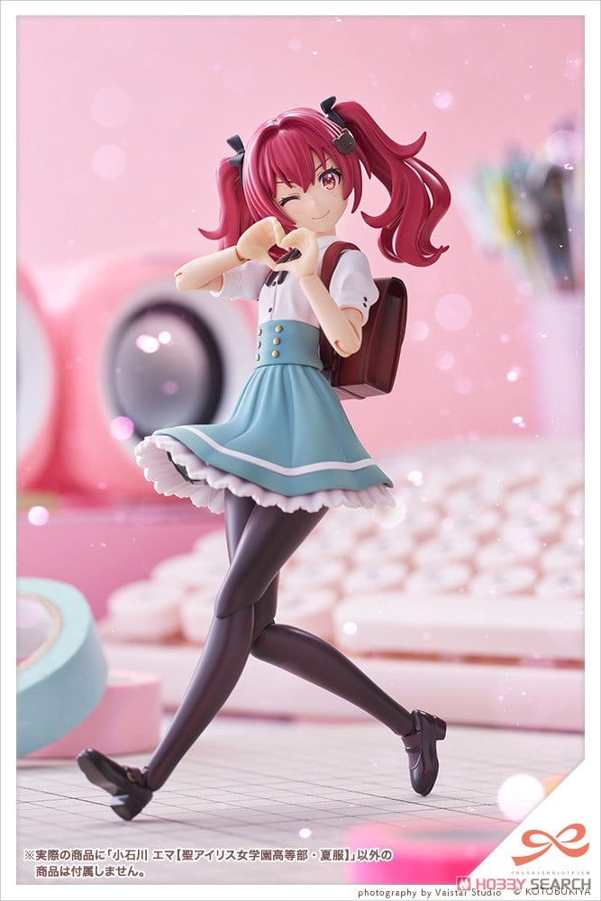 【再販】創彩少女庭園『小石川エマ【聖アイリス女学園高等部・夏服】』1/10 プラモデル-021