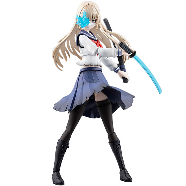 【限定販売】創彩少女庭園『薬師寺 久遠【篝火 真里亞ダメージVer.】ドリーミングスタイル スクールガールエミュレーション』プラモデル