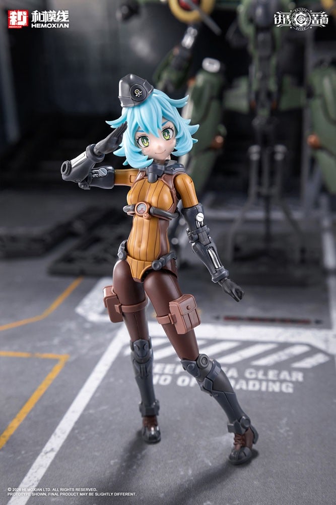 鉄銹薔薇(RUSTED BRIER)『ランデ・コスキネン & RTP-10A 鋒刃 高速可変戦機』1/12 プラモデル-001