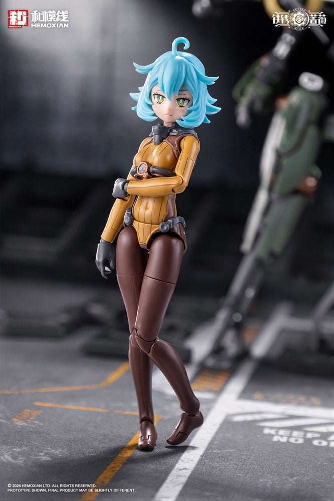 鉄銹薔薇(RUSTED BRIER)『ランデ・コスキネン & RTP-10A 鋒刃 高速可変戦機』1/12 プラモデル-003