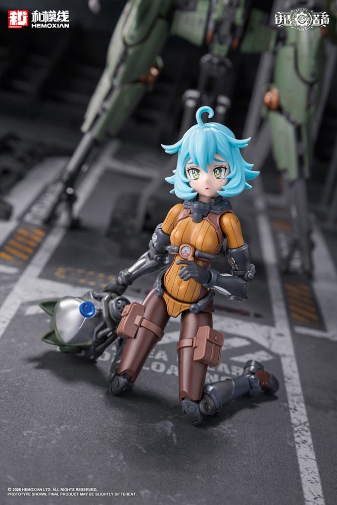 鉄銹薔薇(RUSTED BRIER)『ランデ・コスキネン & RTP-10A 鋒刃 高速可変戦機』1/12 プラモデル-004