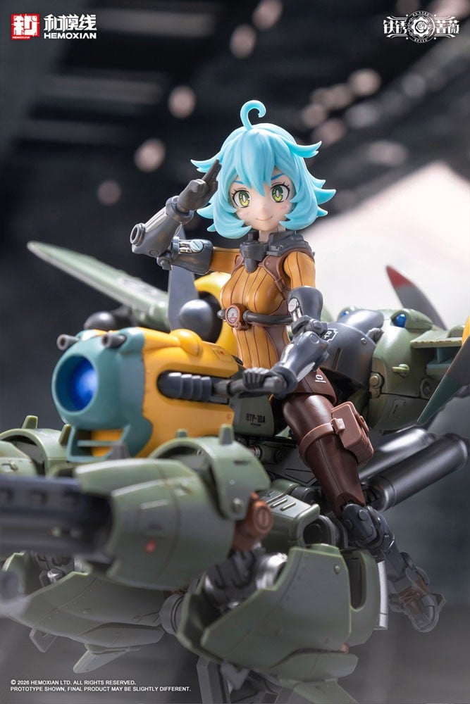 鉄銹薔薇(RUSTED BRIER)『ランデ・コスキネン & RTP-10A 鋒刃 高速可変戦機』1/12 プラモデル-005