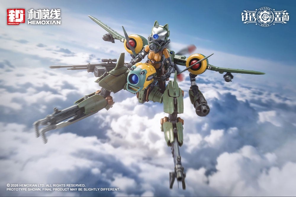 鉄銹薔薇(RUSTED BRIER)『ランデ・コスキネン & RTP-10A 鋒刃 高速可変戦機』1/12 プラモデル-015