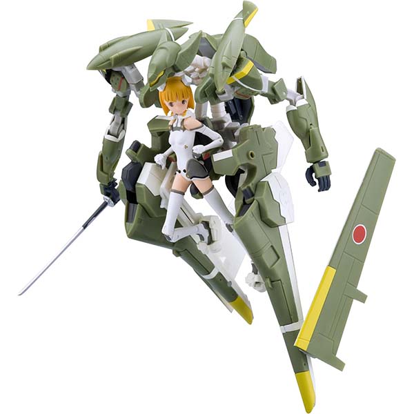 スカイガールズ『ソニックダイバー 零神』可動フィギュア【フリーイング】