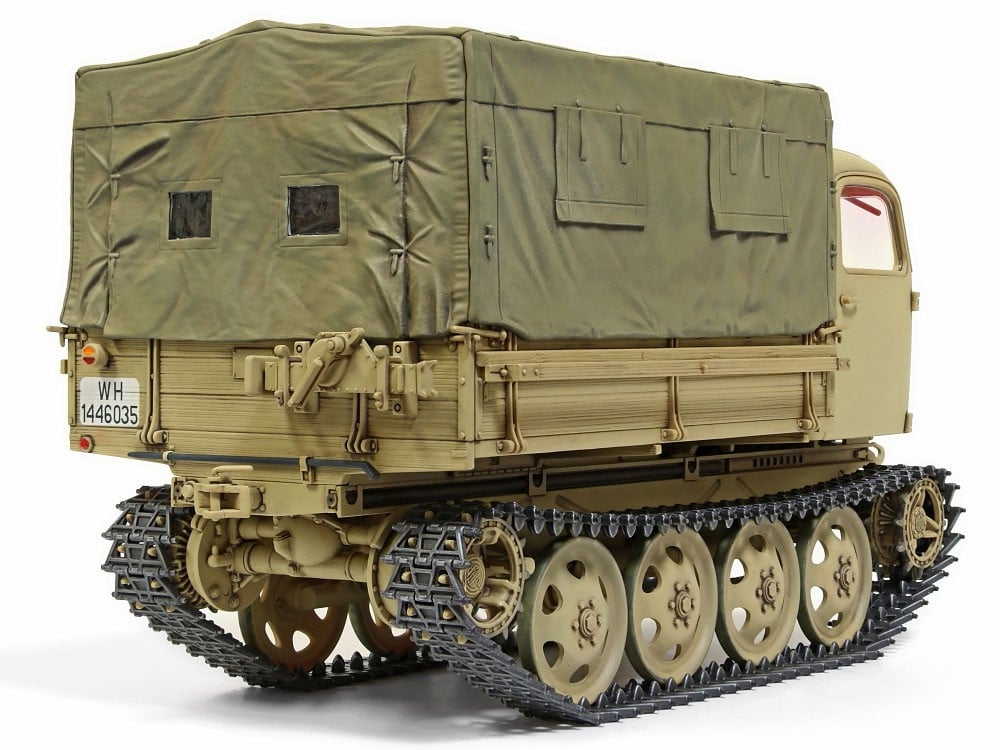 1/35 MM ミリタリーミニチュアシリーズ No.394『ドイツ RSO/01 多用途牽引車』プラモデル-003