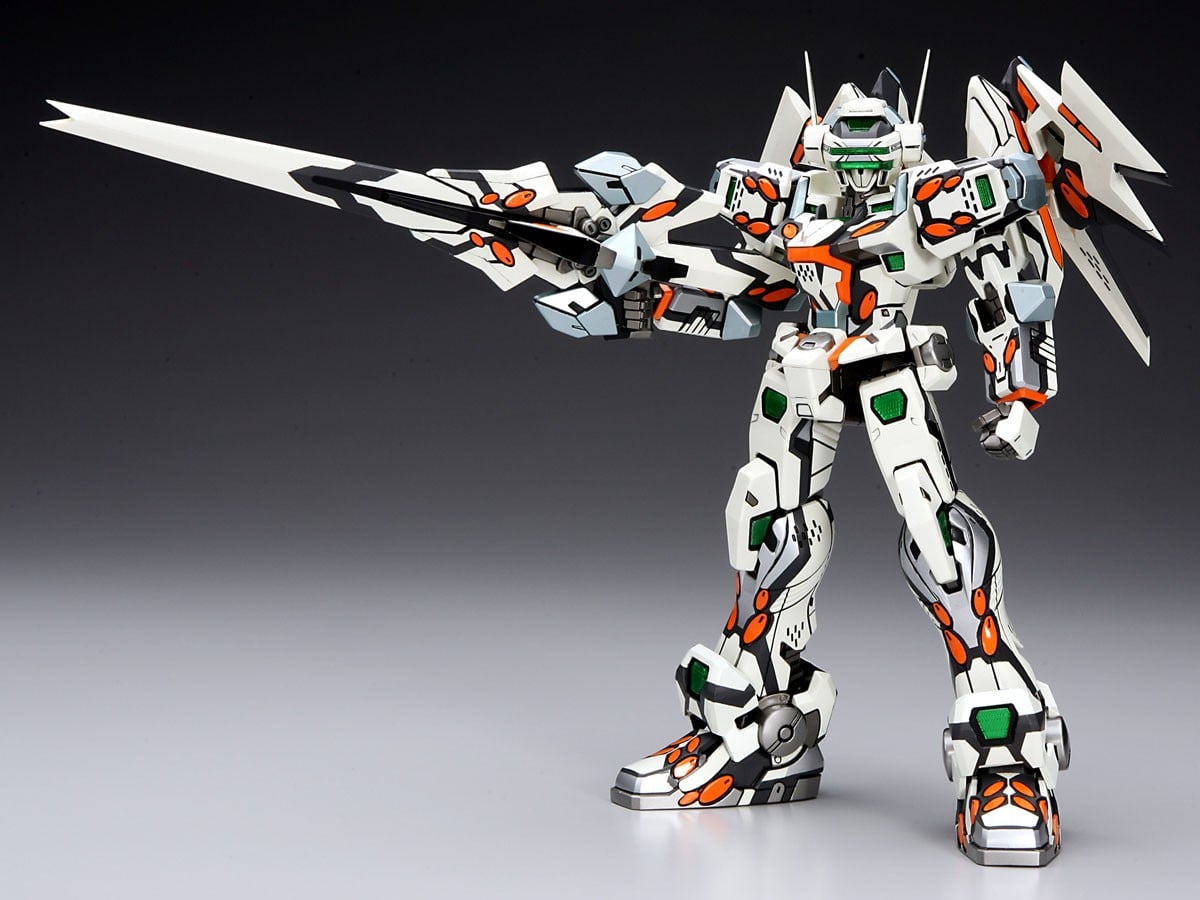 【再販】1/100『VR-747 “テムジン タイプa8 白虹騎士団”』電脳戦機バーチャロン プラモデル-001
