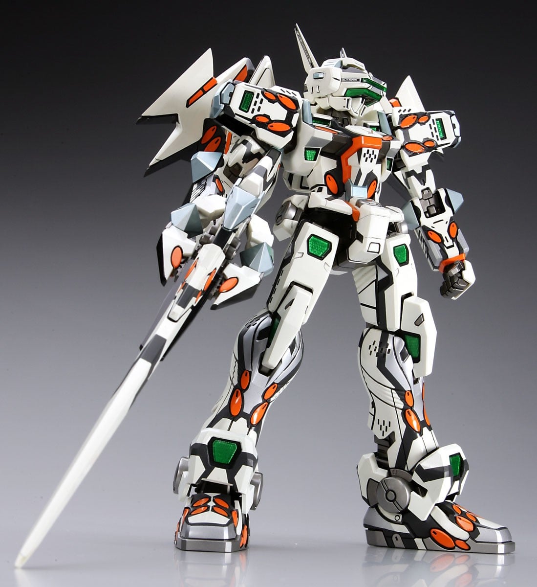 【再販】1/100『VR-747 “テムジン タイプa8 白虹騎士団”』電脳戦機バーチャロン プラモデル-003