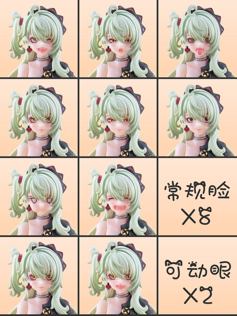 1/12『魔音天使・星川猫猫 黄髪Ver.』完成品アクションフィギュア-016