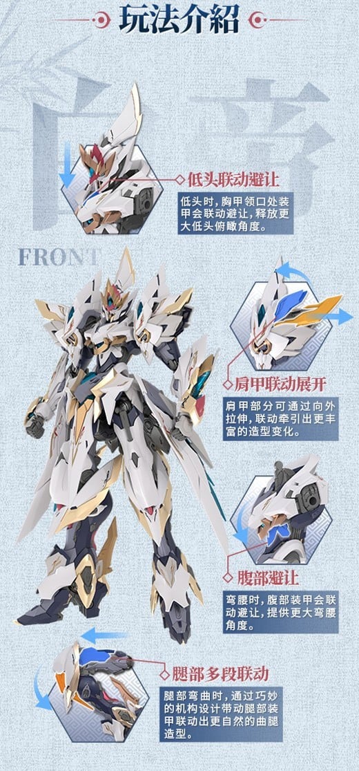 『Emp-02 皓リン白帝・鳳凰神装』プラモデル-016