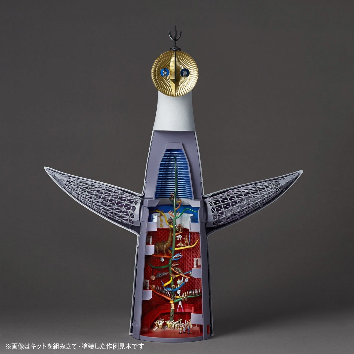【再販】ARTPLA『太陽の塔』プラモデル-004