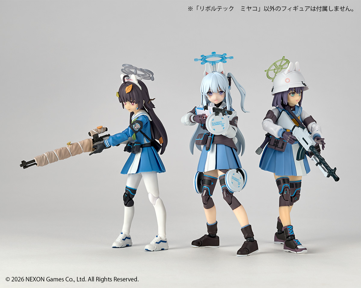 【限定販売】リボルテック『ミヤコ』ブルーアーカイブ -Blue Archive- 可動フィギュア-028
