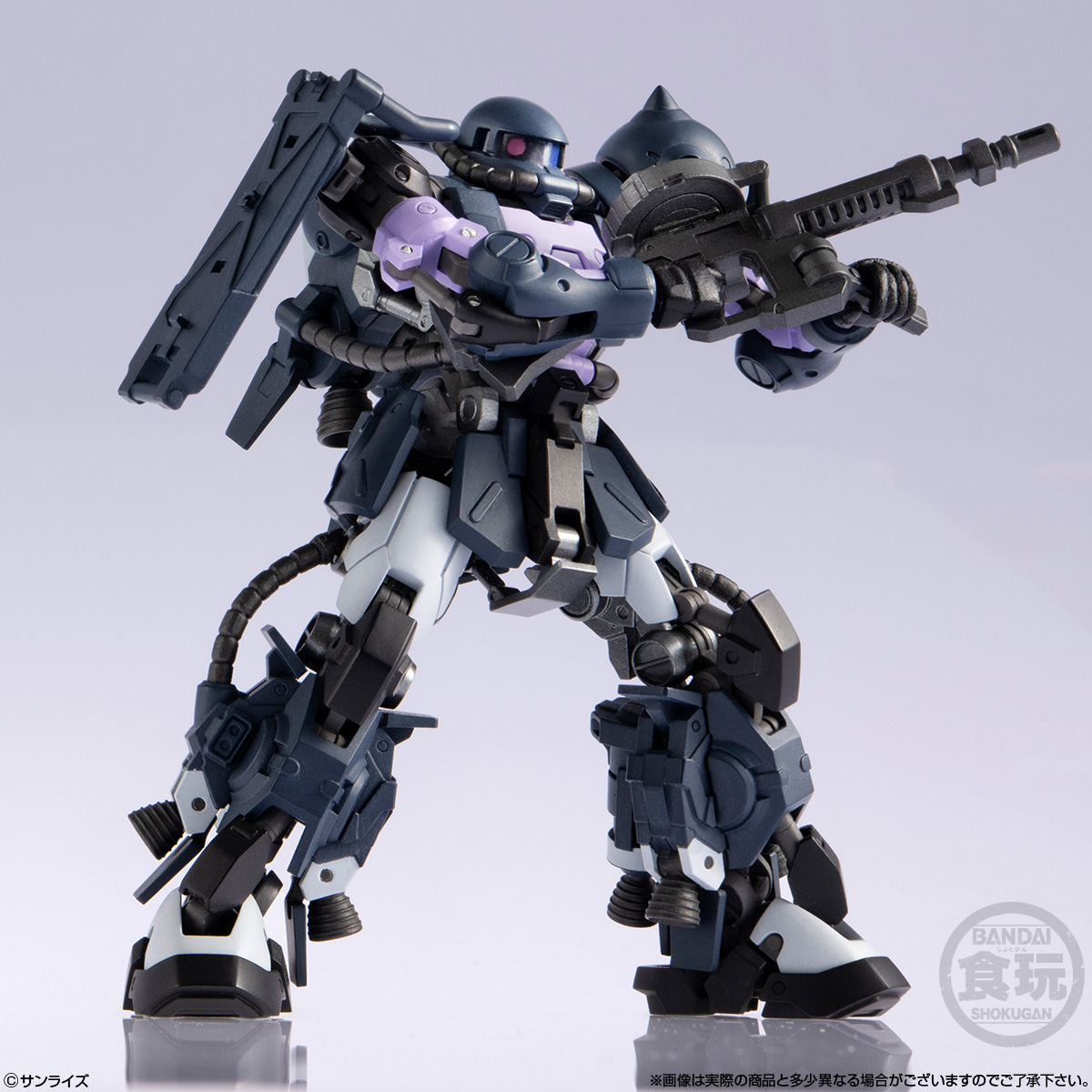 【食玩】ガンダムアーティファクトPRO『高機動型ザクII（黒い三連星仕様）』機動戦士ガンダム THE ORIGIN 半完成品キット-004