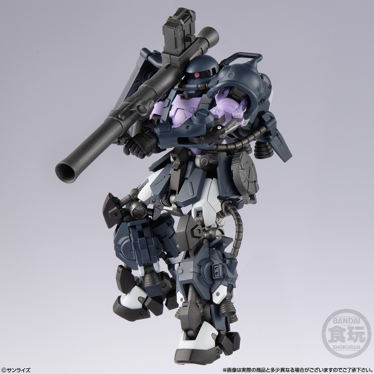 【食玩】ガンダムアーティファクトPRO『高機動型ザクII（黒い三連星仕様）』機動戦士ガンダム THE ORIGIN 半完成品キット-005