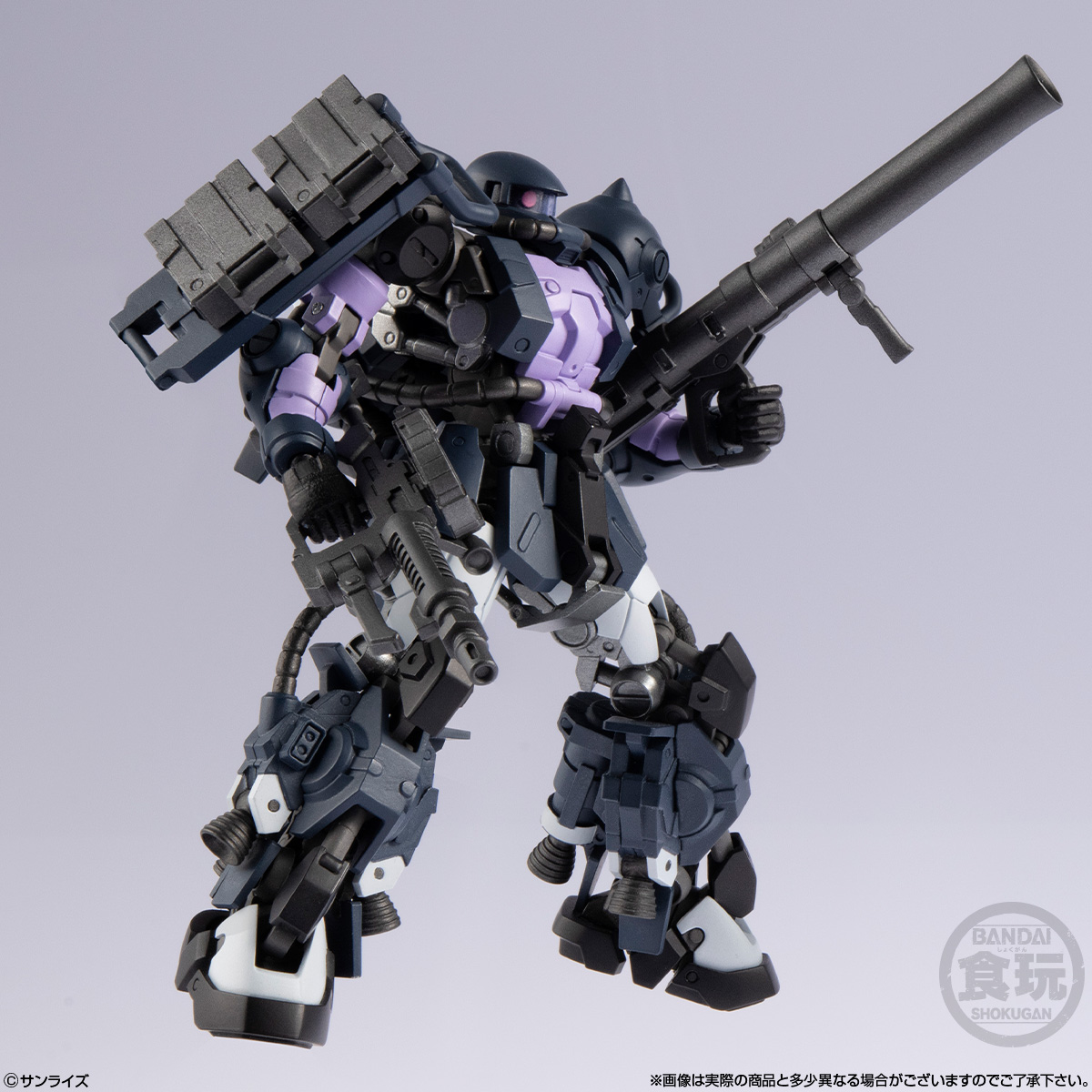 【食玩】ガンダムアーティファクトPRO『高機動型ザクII（黒い三連星仕様）』機動戦士ガンダム THE ORIGIN 半完成品キット-008