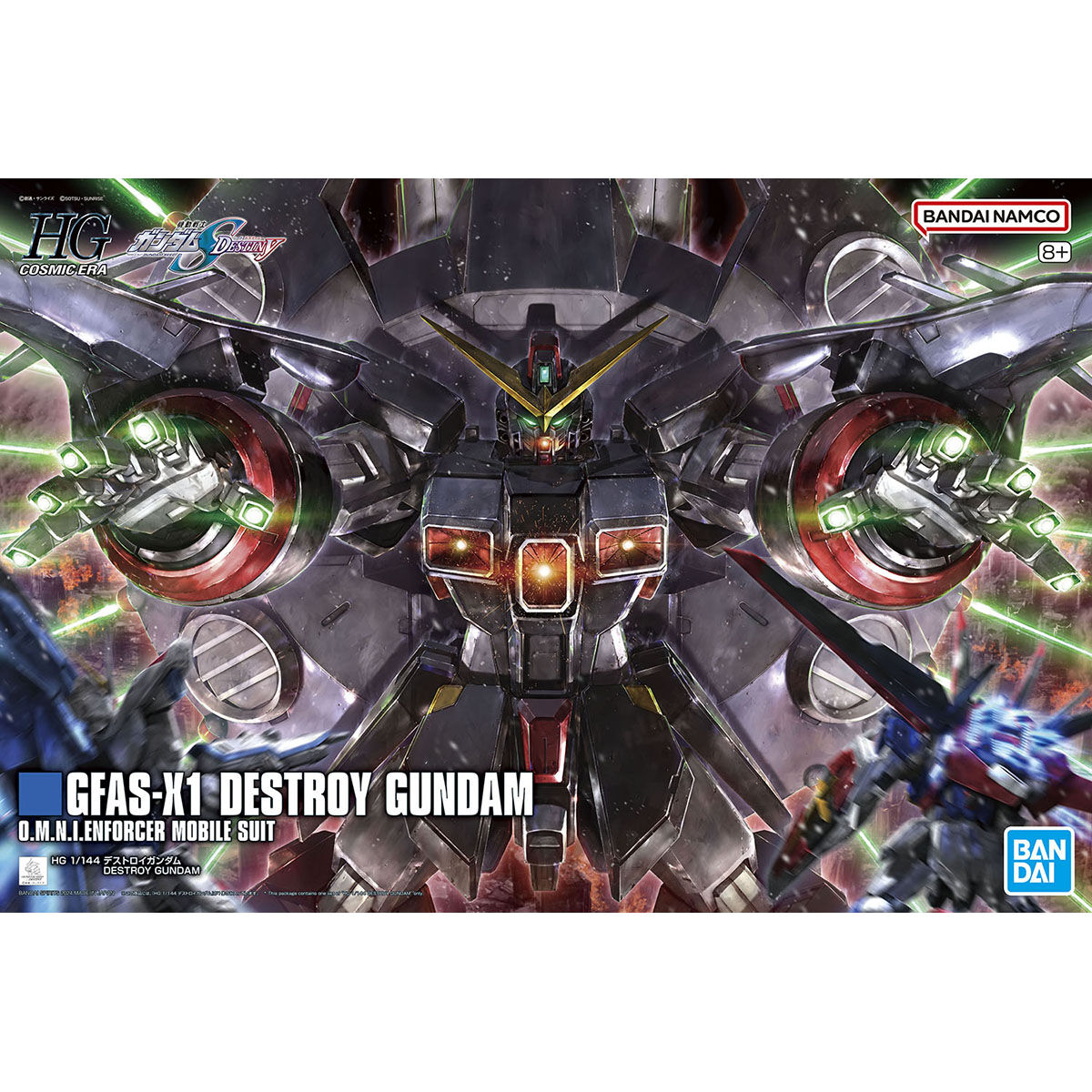 【再販】HG 1/144『デストロイガンダム』機動戦士ガンダムSEED DESTINY プラモデル-001