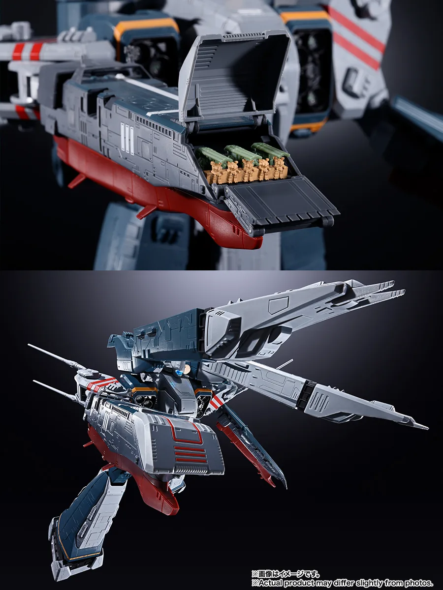 DX超合金『SDF-1 マクロス』超時空要塞マクロス 可変可動フィギュア-009