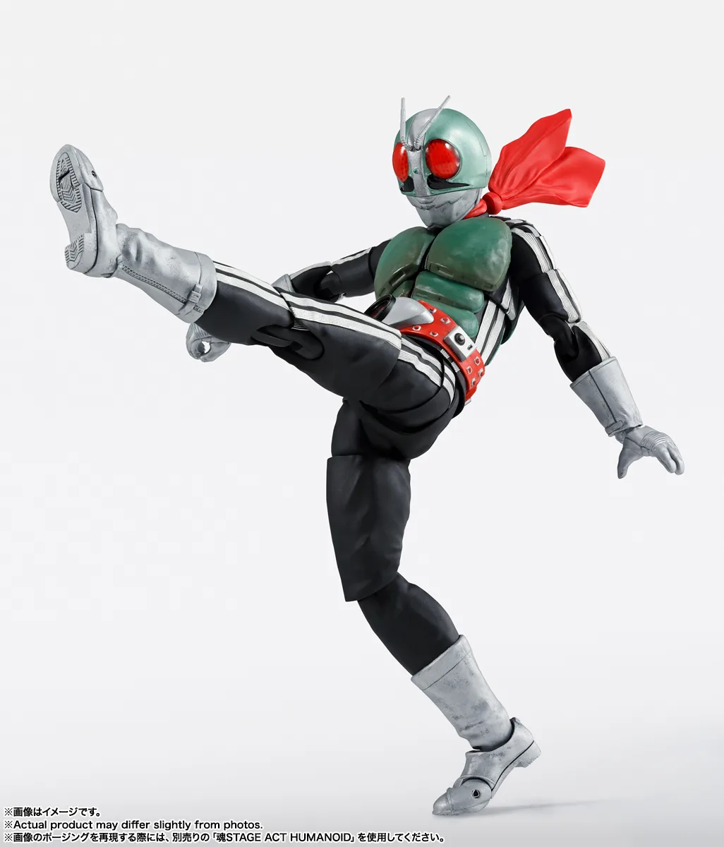 S.H.Figuarts(真骨彫製法)『仮面ライダー新1号 栄光の昭和ライダーエディション』可動フィギュア-007