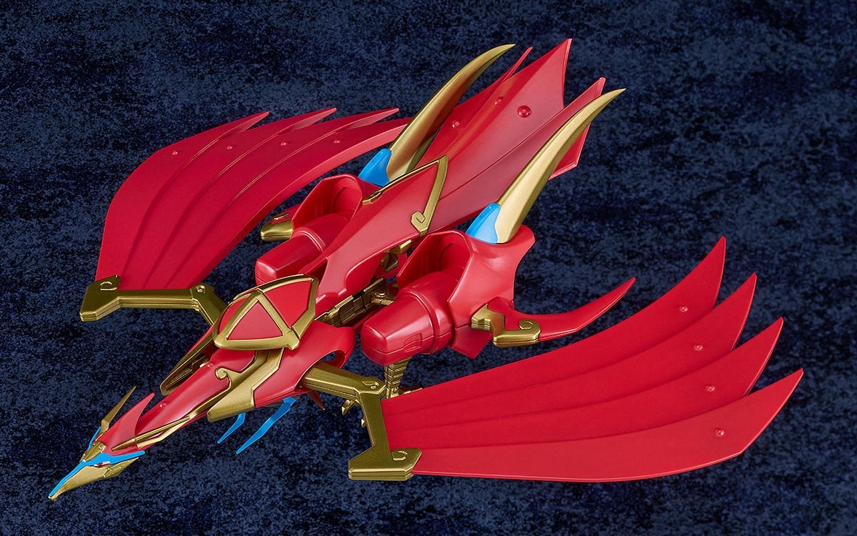 MODEROID『超魔空戦神ガイオウ』ヤマトタケル プラモデル-005