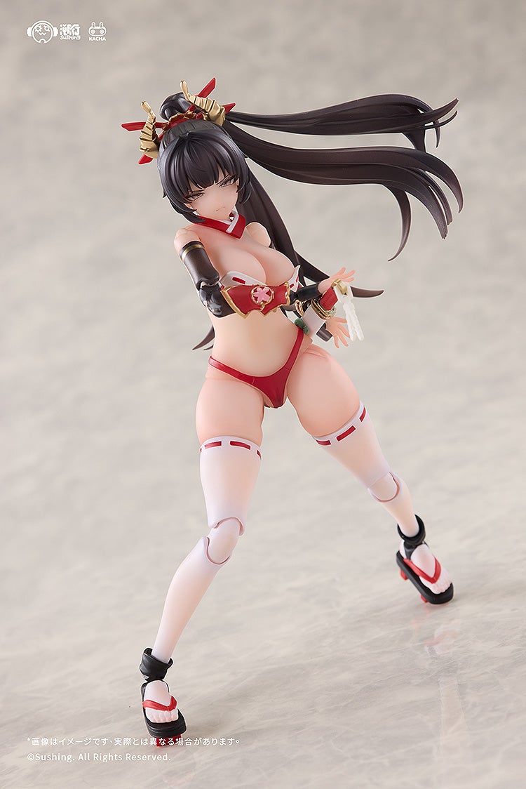 戦闘巫女『上藤櫻』1/12 可動フィギュア-008