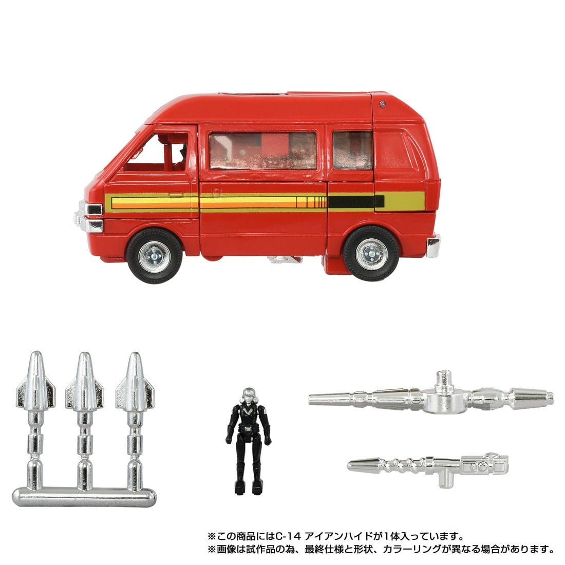 トランスフォーマー ミッシングリンク『C-14 アイアンハイド』可変可動フィギュア-006