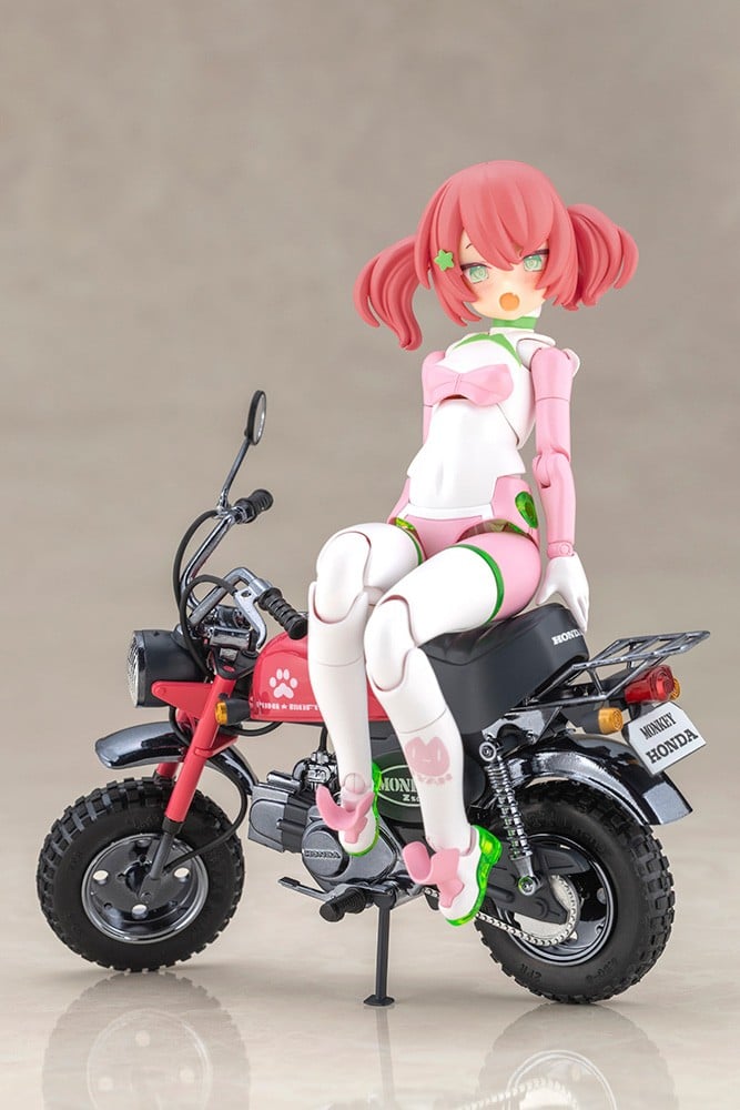 メガミデバイス『PUNI☆MOFU レーシングマオ with Honda Z50J-1 モンキー』プラモデル-001