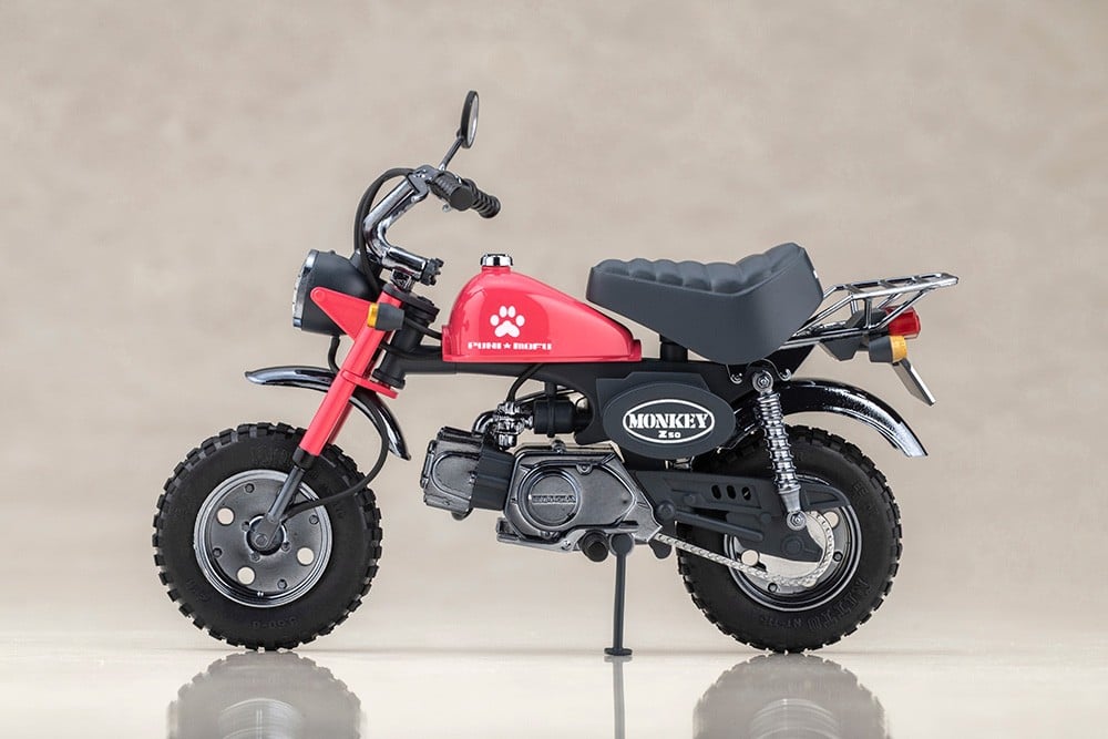 メガミデバイス『PUNI☆MOFU レーシングマオ with Honda Z50J-1 モンキー』プラモデル-007