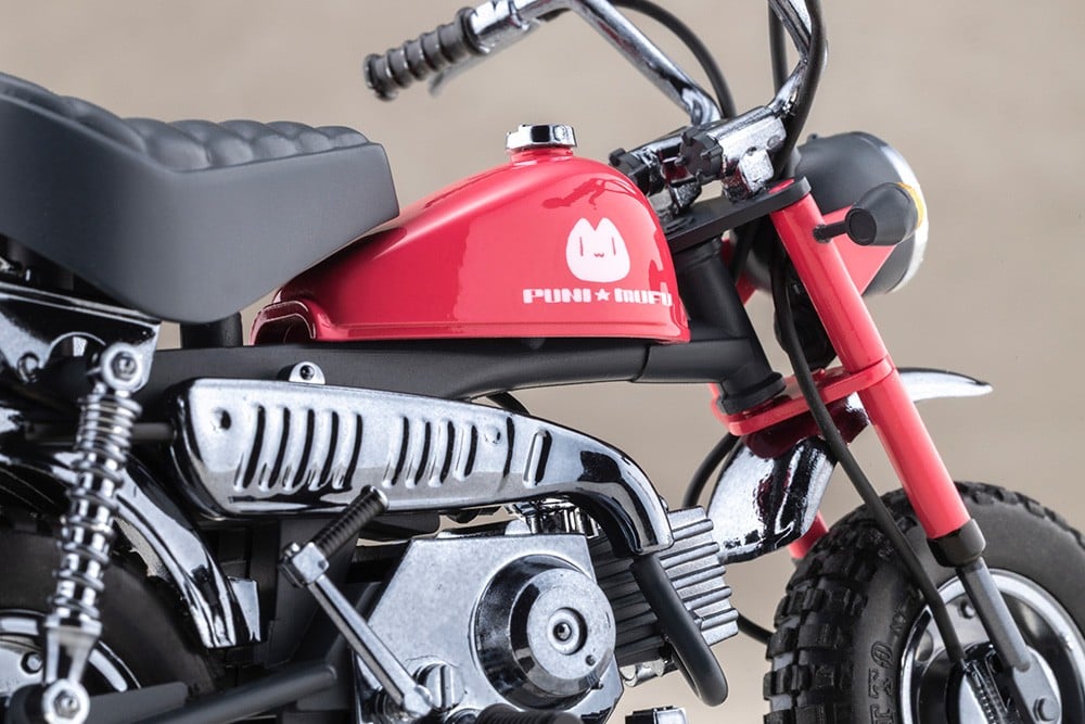 メガミデバイス『PUNI☆MOFU レーシングマオ with Honda Z50J-1 モンキー』プラモデル-011