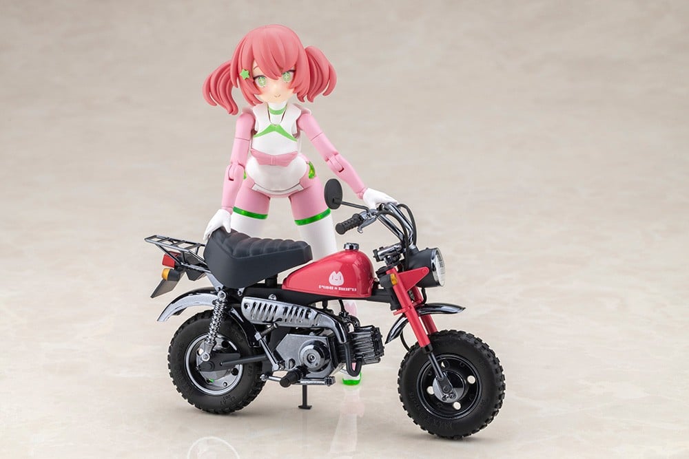 メガミデバイス『PUNI☆MOFU レーシングマオ with Honda Z50J-1 モンキー』プラモデル-014