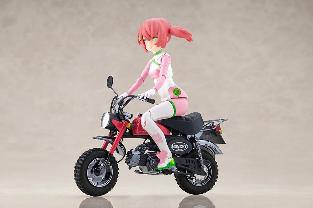 メガミデバイス『PUNI☆MOFU レーシングマオ with Honda Z50J-1 モンキー』プラモデル-015
