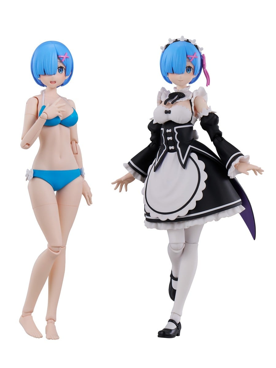 KADOKAWA PLASTIC MODEL SERIES『レム DX ver.』Re:ゼロから始める異世界生活 プラモデル-001