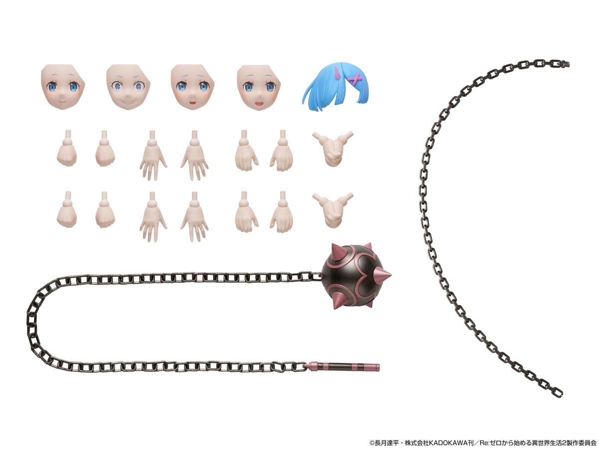 KADOKAWA PLASTIC MODEL SERIES『レム DX ver.』Re:ゼロから始める異世界生活 プラモデル-011