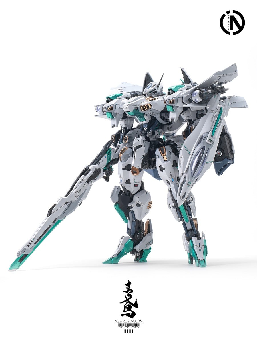 RMD 1/100『TR-2243EX 青鳶(アズール・ファルコン)』リアル・ミニューシア・デザインズ プラモデル-003