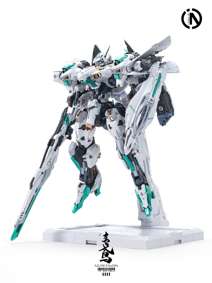 RMD 1/100『TR-2243EX 青鳶(アズール・ファルコン)』リアル・ミニューシア・デザインズ プラモデル-005