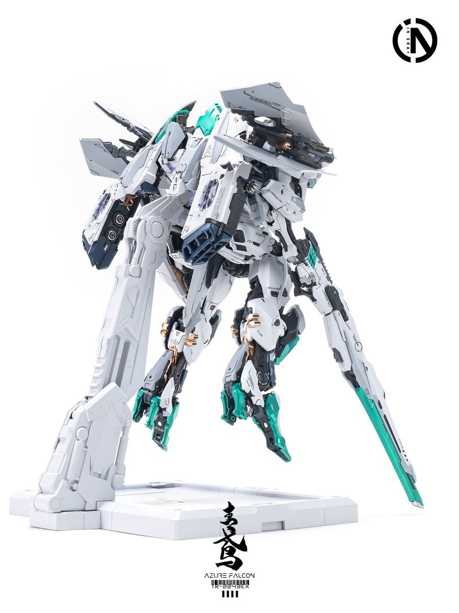RMD 1/100『TR-2243EX 青鳶(アズール・ファルコン)』リアル・ミニューシア・デザインズ プラモデル-006
