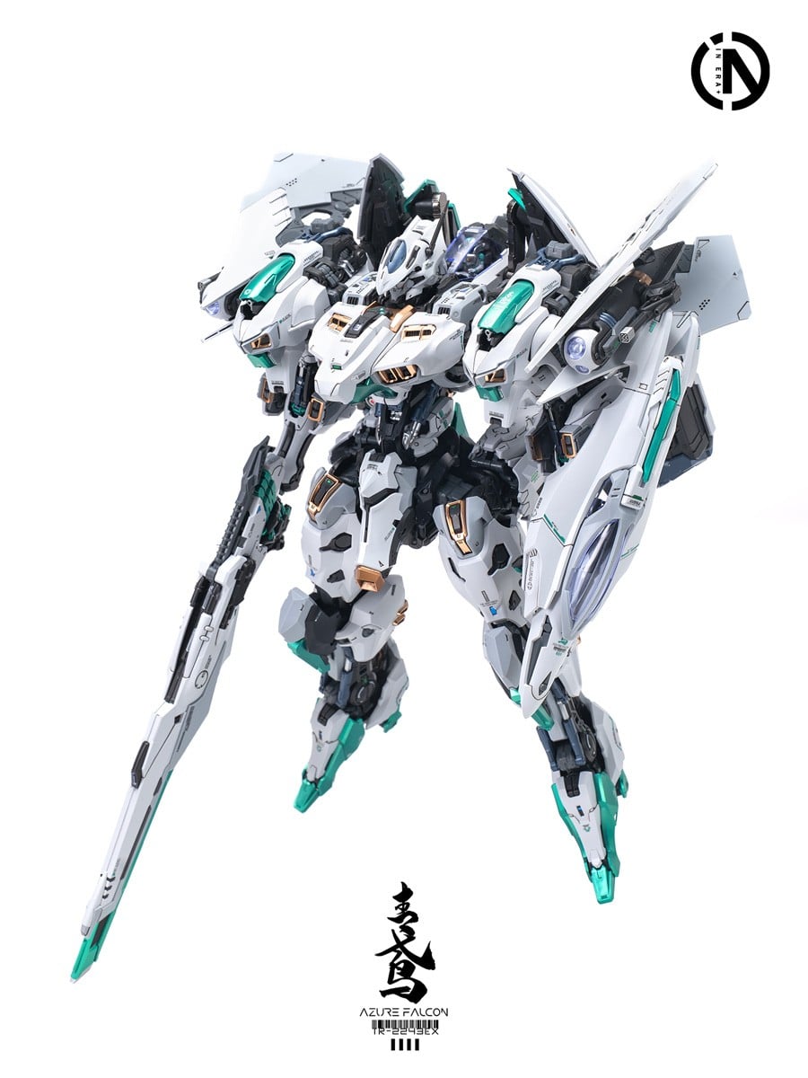 RMD 1/100『TR-2243EX 青鳶(アズール・ファルコン)』リアル・ミニューシア・デザインズ プラモデル-007