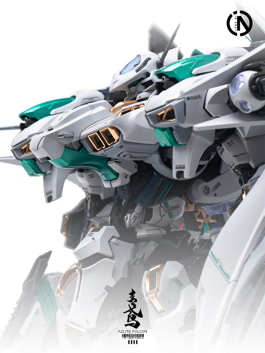 RMD 1/100『TR-2243EX 青鳶(アズール・ファルコン)』リアル・ミニューシア・デザインズ プラモデル-008