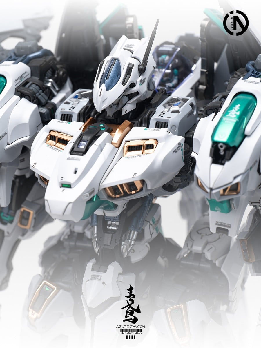 RMD 1/100『TR-2243EX 青鳶(アズール・ファルコン)』リアル・ミニューシア・デザインズ プラモデル-009
