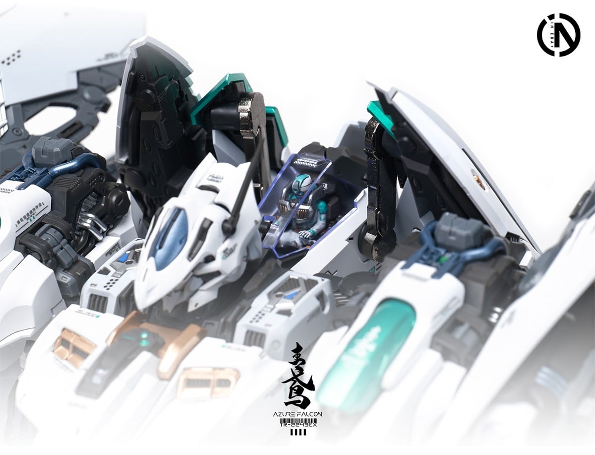 RMD 1/100『TR-2243EX 青鳶(アズール・ファルコン)』リアル・ミニューシア・デザインズ プラモデル-011