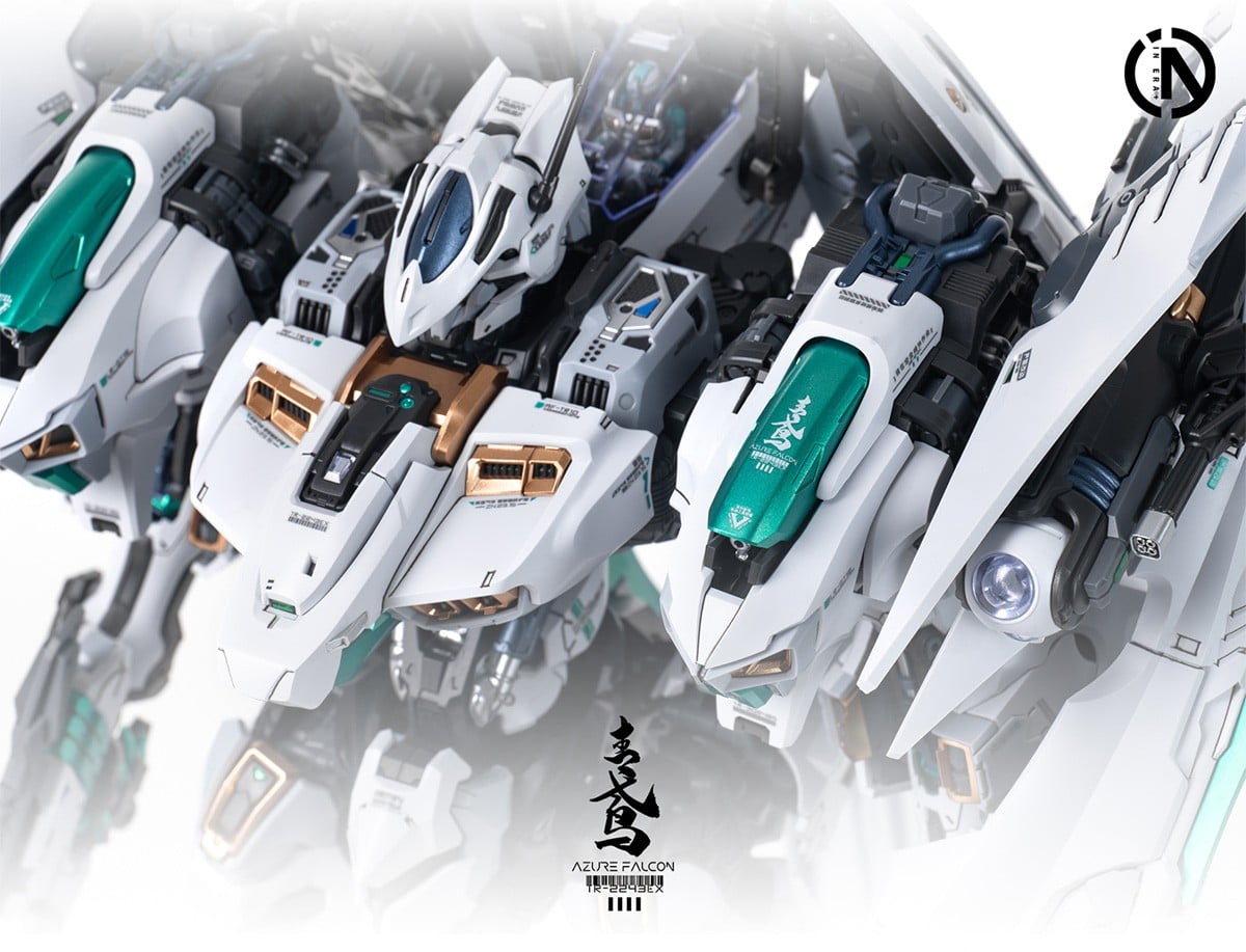 RMD 1/100『TR-2243EX 青鳶(アズール・ファルコン)』リアル・ミニューシア・デザインズ プラモデル-012
