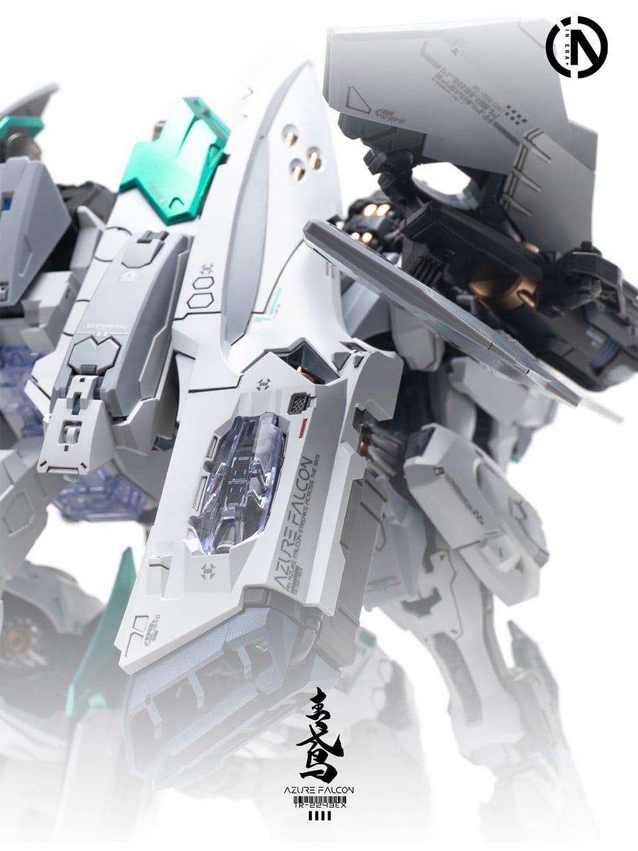 RMD 1/100『TR-2243EX 青鳶(アズール・ファルコン)』リアル・ミニューシア・デザインズ プラモデル-013