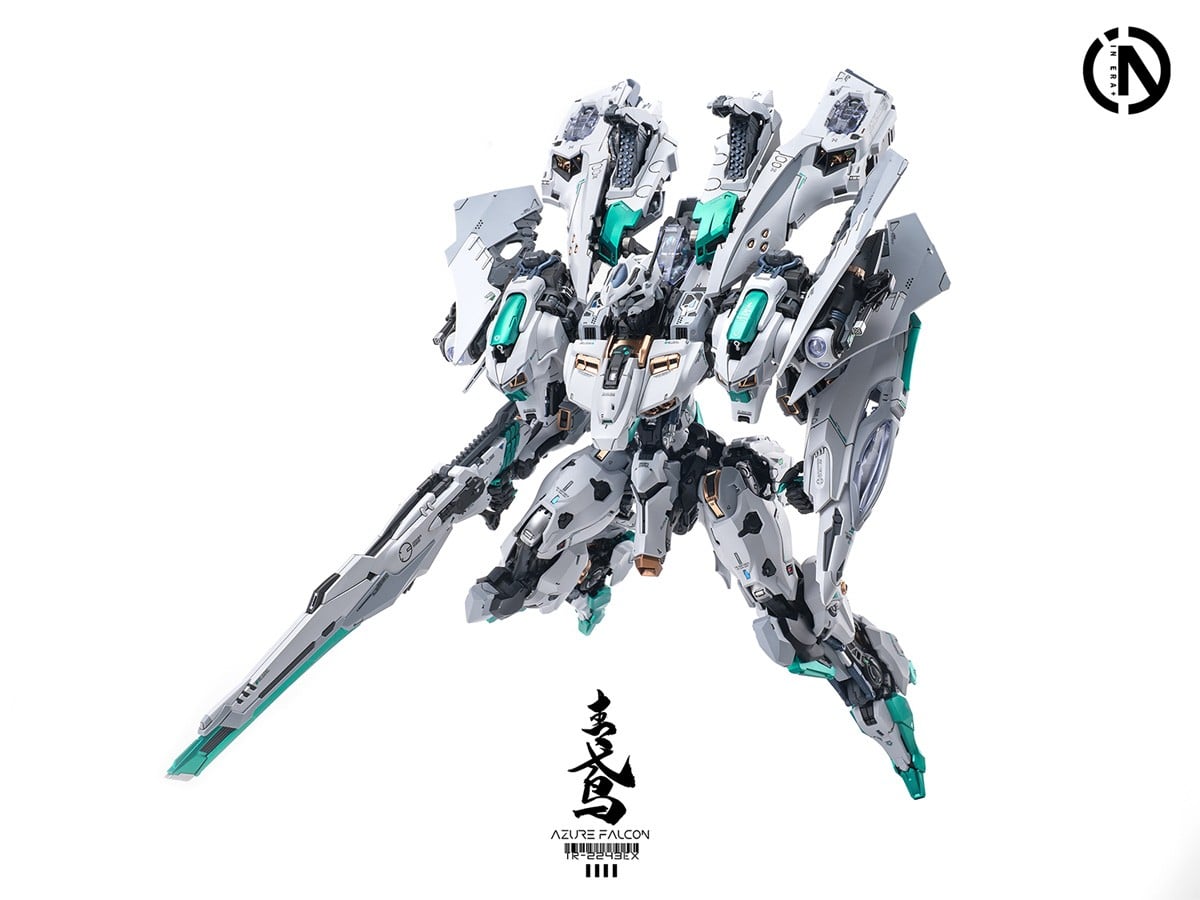 RMD 1/100『TR-2243EX 青鳶(アズール・ファルコン)』リアル・ミニューシア・デザインズ プラモデル-016