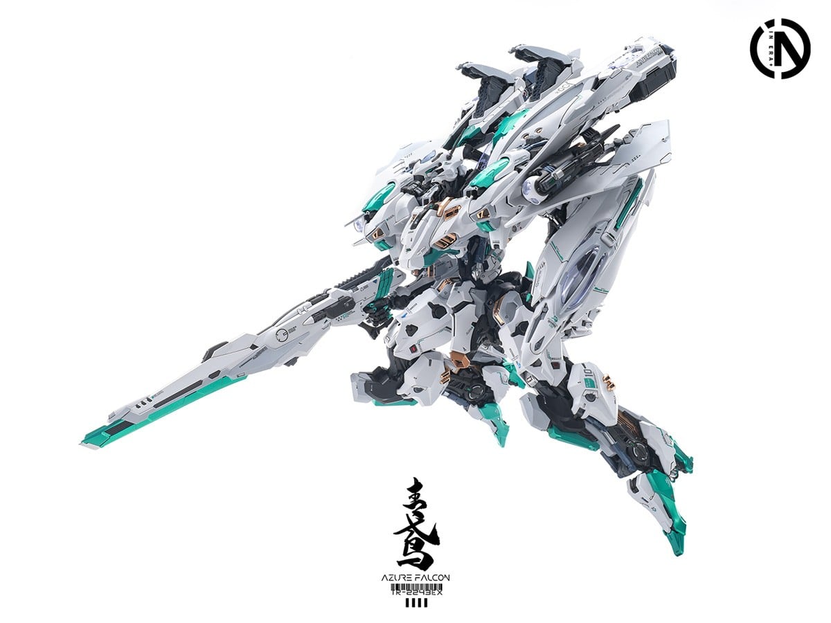 RMD 1/100『TR-2243EX 青鳶(アズール・ファルコン)』リアル・ミニューシア・デザインズ プラモデル-017