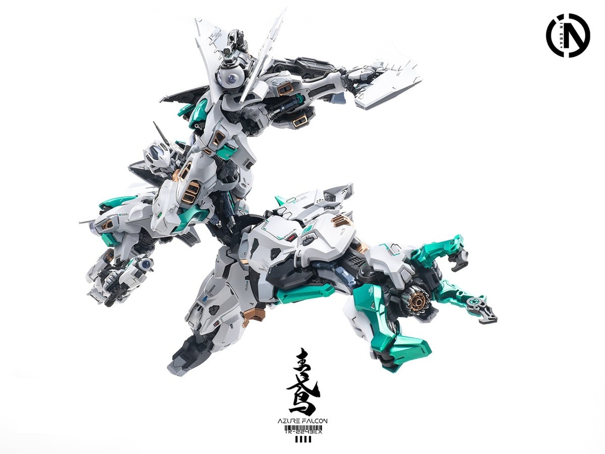 RMD 1/100『TR-2243EX 青鳶(アズール・ファルコン)』リアル・ミニューシア・デザインズ プラモデル-019