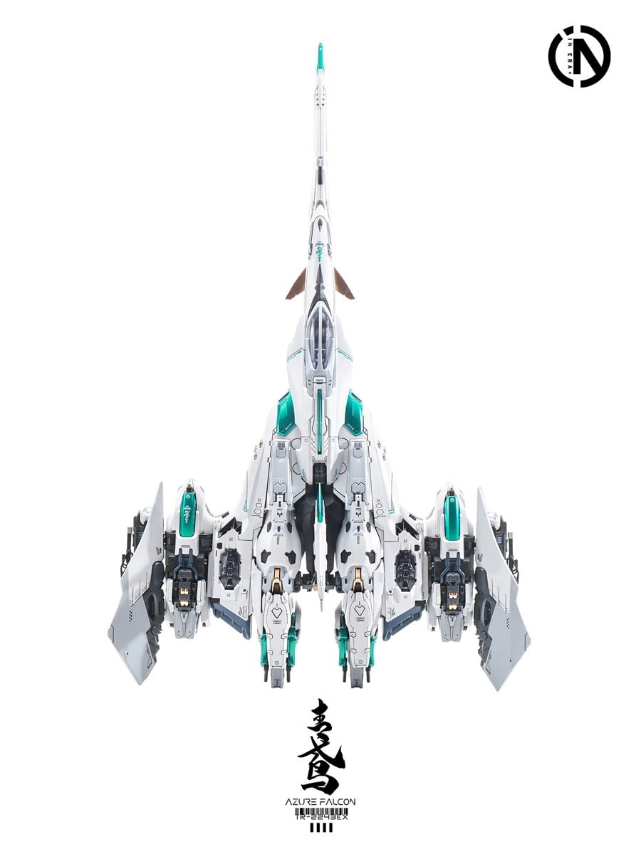 RMD 1/100『TR-2243EX 青鳶(アズール・ファルコン)』リアル・ミニューシア・デザインズ プラモデル-024