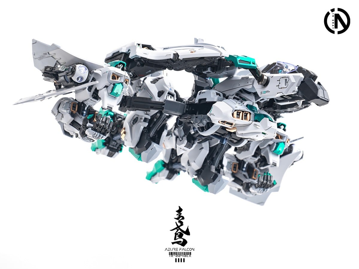 RMD 1/100『TR-2243EX 青鳶(アズール・ファルコン)』リアル・ミニューシア・デザインズ プラモデル-030