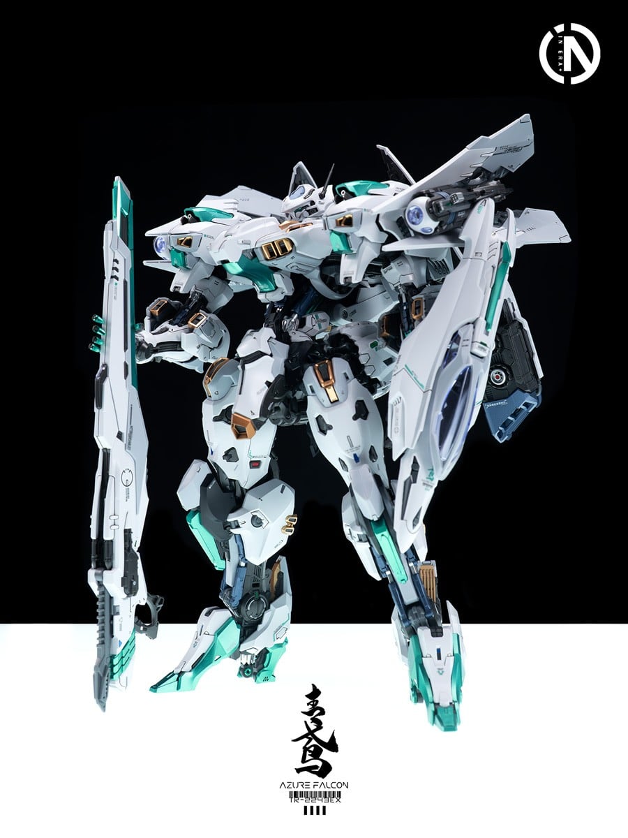 RMD 1/100『TR-2243EX 青鳶(アズール・ファルコン)』リアル・ミニューシア・デザインズ プラモデル-031