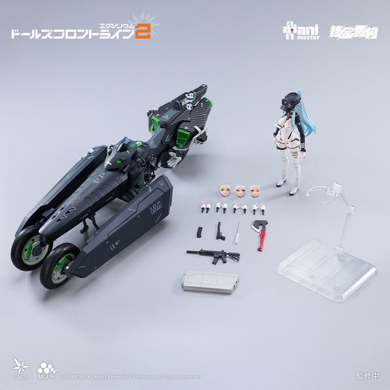 ドールズフロントライン2：エクシリウム『クルカイ - スピードスター』1/12 完成品アクションフィギュアセット-001